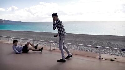 Struck by the jogger Gay Sex Porn: A Thrilling Game of Handjobs and Cum Shots