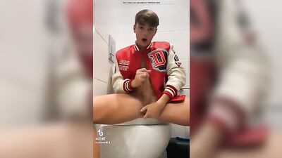 Tiktok Boys Secret Masturbation Sessions in School Toilets