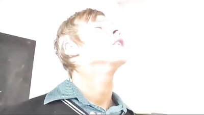 Classroom School Bareback Boys Gay Porn: Blond Boy Fetish Oral Fun