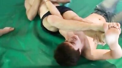 Workout Fight Club: Teen Muscle and Passion Revealed!