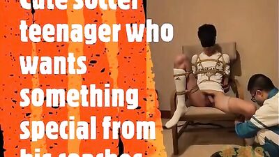 Soccer Teenagers Desire: Coaches Special Treatment (Asian Fetish Handjob soccer nude twink men)