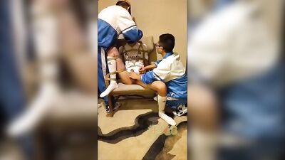 Soccer Teenagers Desire: Coaches Special Treatment (Asian Fetish Handjob soccer nude twink men)