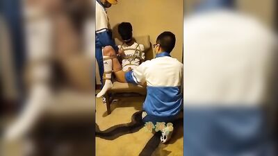 Soccer Teenagers Desire: Coaches Special Treatment (Asian Fetish Handjob soccer nude twink men)