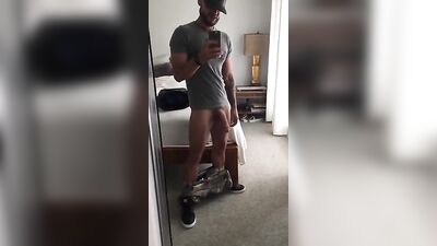 Bearded Twunk Cock Revealed - Muscle Boys Solo