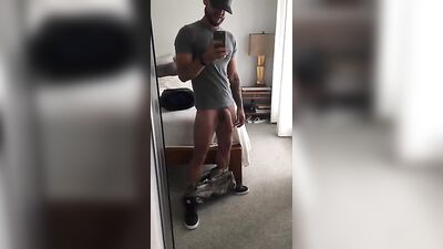 Bearded Twunk Cock Revealed - Muscle Boys Solo