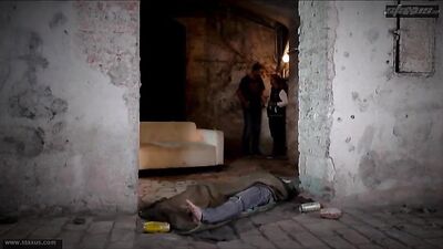 Homeless Boys Fate: Two Drunks and a Cumshot Party