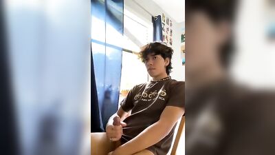 Jerking His Hot Big Cock: Gay Boys Porn Tubes Newest Addition!