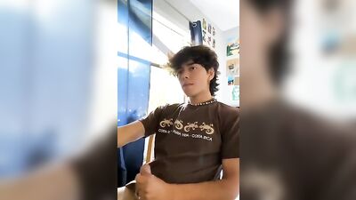 Jerking His Hot Big Cock: Gay Boys Porn Tubes Newest Addition!