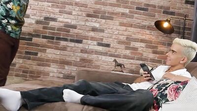 Gay Porn Videos with Latino Ricky and Slim Blond Action