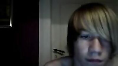 Blond Web-Cam Cock and Ass Show: Gay Porn Video Extravaganza!