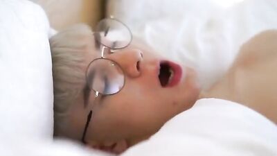 Exploring Gay Porn: Cute Blond with Glasses Banged Bareback