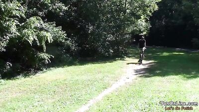 Gay Porn Twinks Bike Trip Outdoors Cum Shots Cocks Vintage.