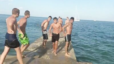 Outdoor Lads Fun - Twink Tube Play with Amateur Gay Porn Stars!