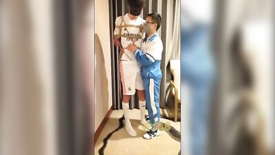 Young Asian Twink Soccer Teens Coaches Touch Him In Every Way Possible Porn Video!
