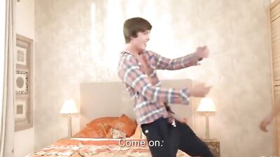 Bareback Frenzy: Young & Hungry Boys Porn in Hotel Room!