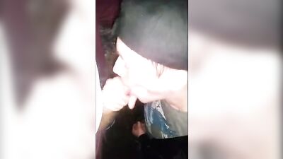 Night Blowjob Caught: Gay Porn Amateurs in Action!