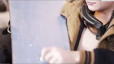 Waxing My Board: Fresh Bareback Twinks Cum Shots and Rimming Fun!