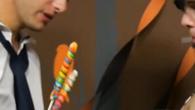 Halloween Night - Big Cocks Suck and Fuck Twinks Gay Porn Videos