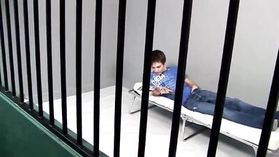 Jail House Fuck Fest - Twinks in Action!
