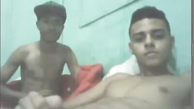 Hot mates showing their hard cocks boys porn