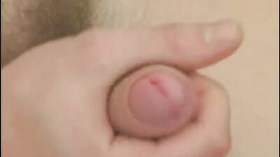 Cum For Lunch: Big Dick Teen Catches His Own Sperm!