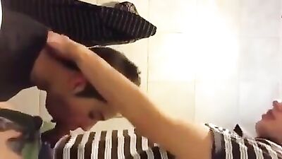 Bathroom Boys: Hardcore Facefucking Adventures!