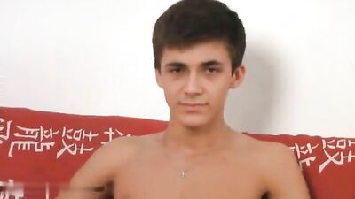 Shoot Your Cum! Twink Jerks Off Solo on Gay Porn Tube