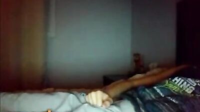 Stroking Before Bedtime: Gay Cam Boys Porn Video