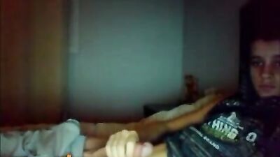 Stroking Before Bedtime: Gay Cam Boys Porn Video