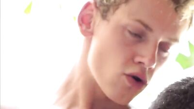 Hot Summer Threesome Bareback! Gay Porn Video