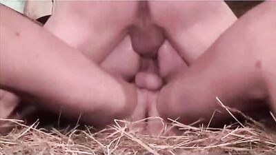 Cowboys coquins enflamment le ranch avec leur sperme hardcore!