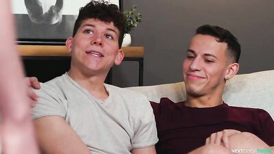 Gay Porn Friends: Exploring Twink Bodies in Group Sex!