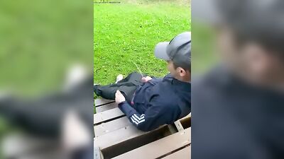 Gear Pissing Scally Boy - A Gay Porn Experience!