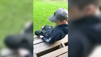 Gear Pissing Scally Boy - A Gay Porn Experience!