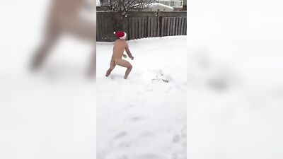 Winter Cold Twink Tube Fun: Oh My Gawd!