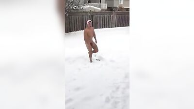 Winter Cold Twink Tube Fun: Oh My Gawd!