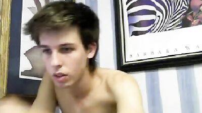 Str8 guy shoots a load for his GF boys porn