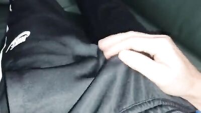Trackie Fetish Boy - Chav Scally Sneakers Solo Play!