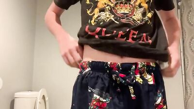 Shower Boy Cum Shots - Messy Web-Cam Solo!