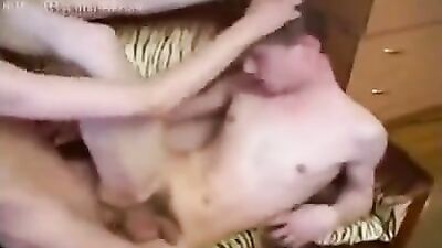 Young Twinks Punished For Bad Grades: Hardcore Gay Fetish Video