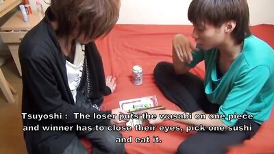 Asian Bareback Teens - Cum Shots and Rimming in the Wasabi Boys Video!