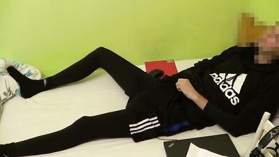 Adidas Soccer Boy Fetish Explosion Cum Shots - Horny Day After Game!