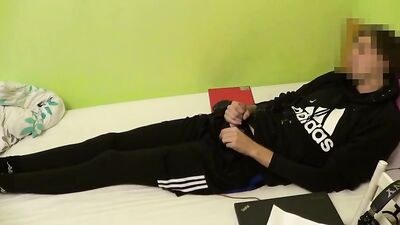 Adidas Soccer Boy Fetish Explosion Cum Shots - Horny Day After Game!