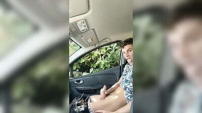 No one around - twink public car sex tube
