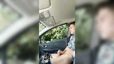 No one around - twink public car sex tube