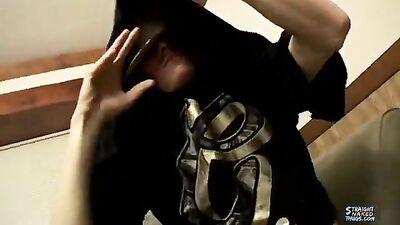 Young Latino Jacks Off with a Fleshlight Toy!