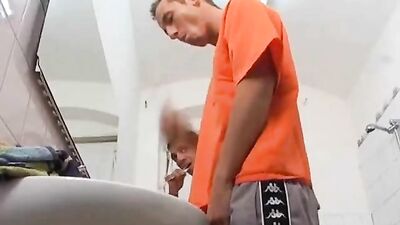 Gay Prison Porn: Wardens Fucking Twinks Behind Bars