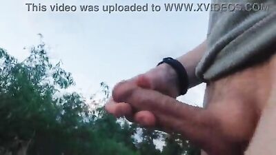 Young & Cutie: Pissing Public Handjob - Web Cam Amateur Gay Cumshots!