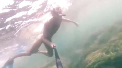 Waterplay: A Twinks Underwater Cumshot Adventure!