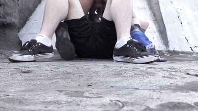 Sex on a Rooftop: Boys in Action!